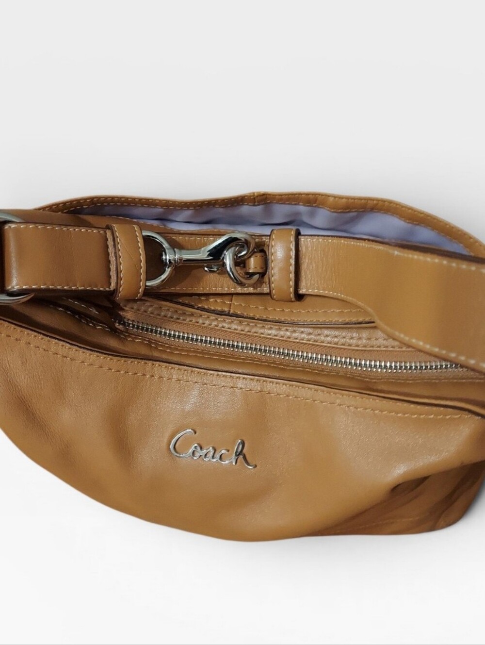 Coach East West Duffle Convertable Leather Shoulder Bag Very Gently Loved - Picture 9 of 11